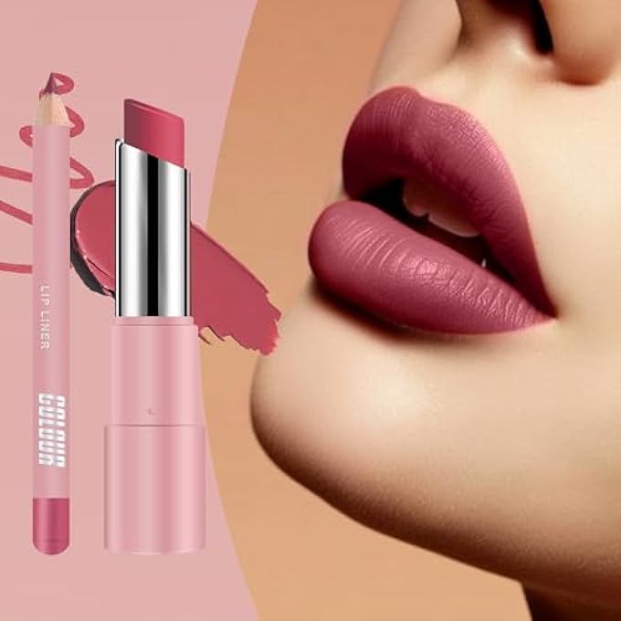 Colour HYDRATING LIP BALM - TINT LIPSTICK | NOURISHING PLUMPING NON-STICKY MATTE LIPSTICK FOR YOUTH FRIEND WOMEN WINTER COLD WEATHER NIGHT REPAIR - Image 3